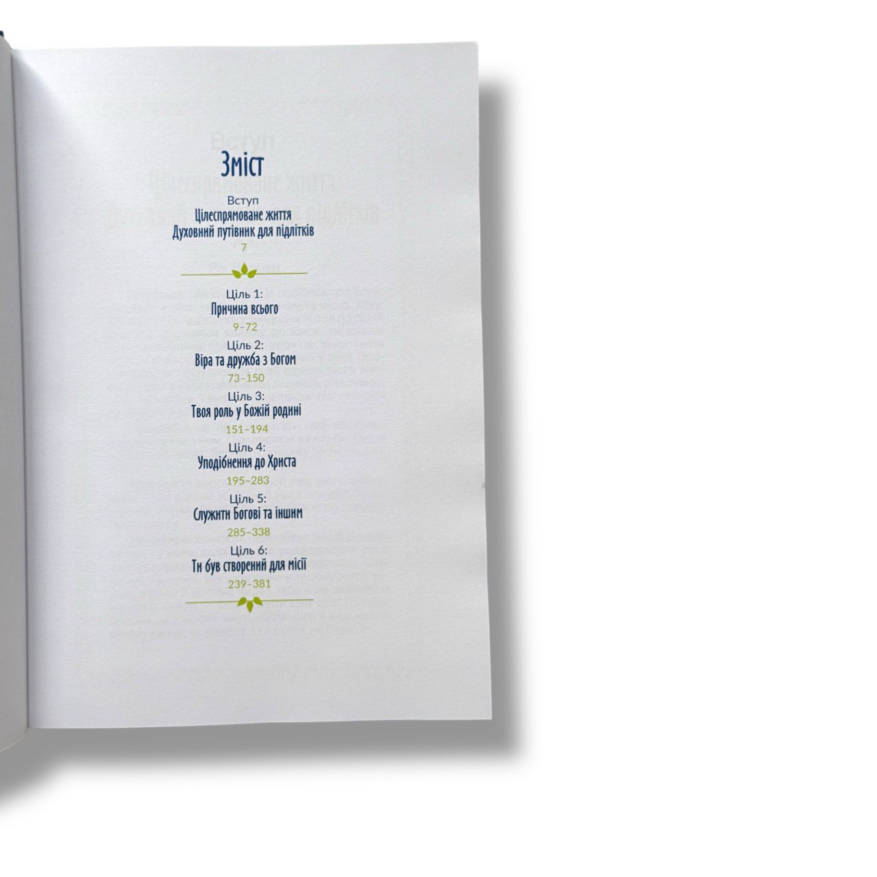 Цілеспрямоване життя. Духовний путівник для підлітків