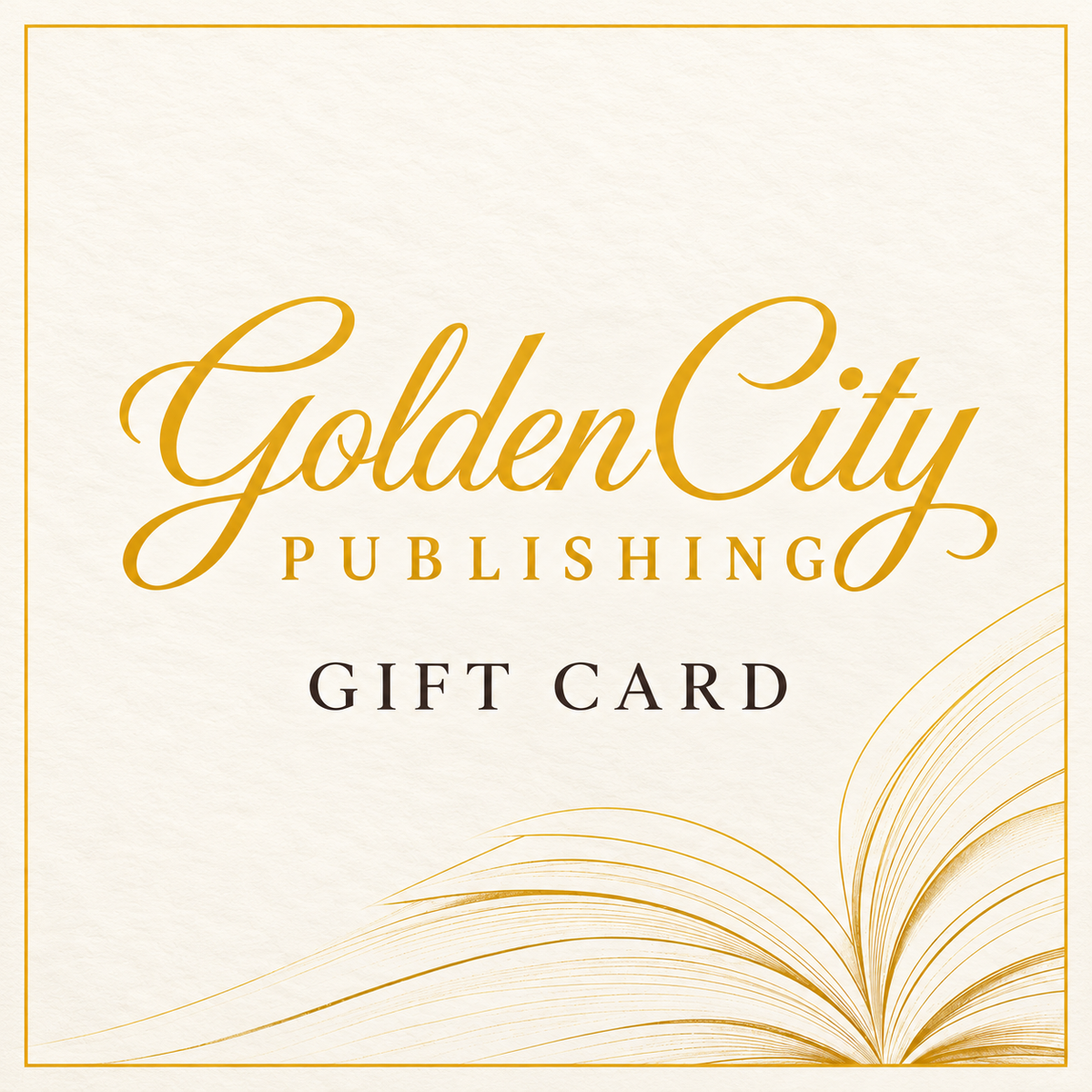 Golden City Publishing gift card